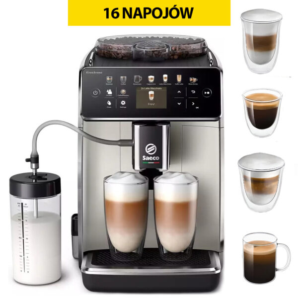 Express SAECO GranAroma SM6582/30 Silver 3000 - obrazek 5