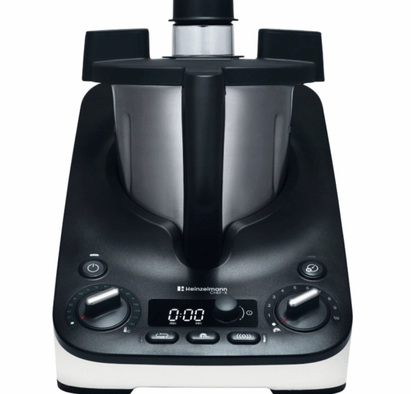 HEINZELMANN Chef-X 1400 W Black Food Processor 7500 - obrazek 2