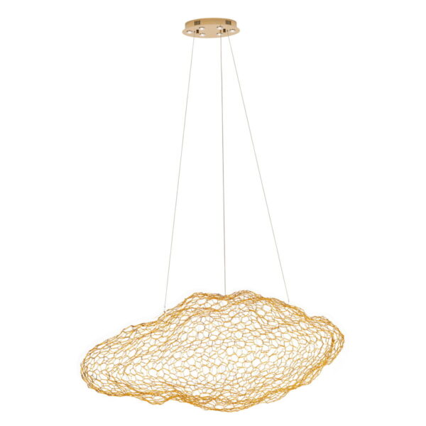 MAXLIGHT STARDUST P0432D – Gold Pendant Light 95 cm 8500 - obrazek 3